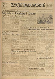 Życie Radomskie, 1951, nr 278