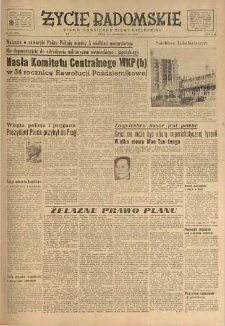 Życie Radomskie, 1951, nr 281