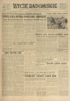 Życie Radomskie, 1951, nr 284
