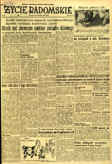 Życie Radomskie, 1954, nr 25