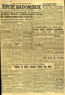 Życie Radomskie, 1954, nr 27