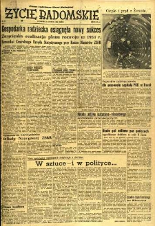 Życie Radomskie, 1954, nr 28