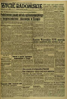 Życie Radomskie, 1954, nr 37