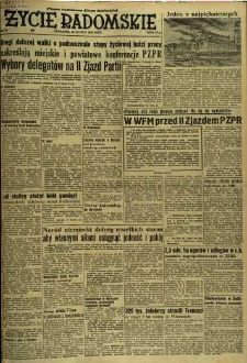 Życie Radomskie, 1954, nr 48