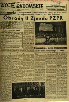 Życie Radomskie, 1954, nr 61
