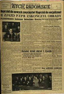 Życie Radomskie, 1954, nr 67