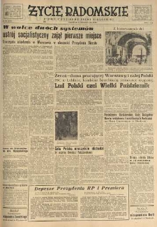 Życie Radomskie, 1951, nr 292