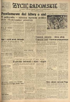Życie Radomskie, 1951, nr 297