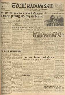 Życie Radomskie, 1951, nr 299