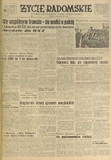 Życie Radomskie, 1951, nr 309