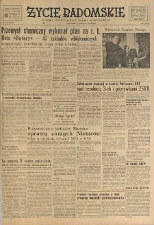 Życie Radomskie, 1951, nr 328