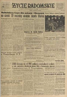 Życie Radomskie, 1951, nr 330