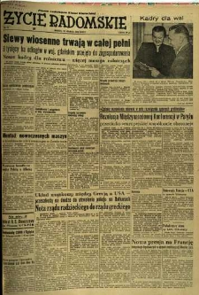 Życie Radomskie, 1954, nr 71