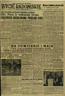 Życie Radomskie, 1954, nr 101