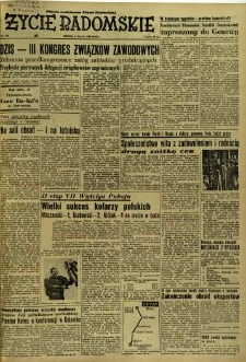Życie Radomskie, 1954, nr 106