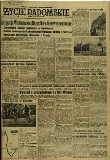 Życie Radomskie, 1954, nr 112