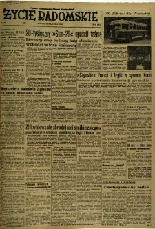 Życie Radomskie, 1954, nr 115