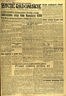 Życie Radomskie, 1954, nr 123