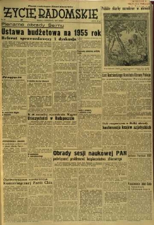 Życie Radomskie, 1955, nr 81
