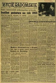Życie Radomskie, 1955, nr 82