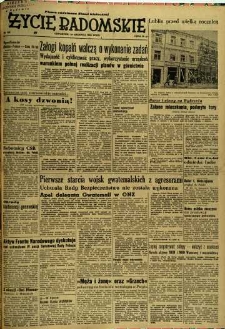 Życie Radomskie, 1954, nr 149
