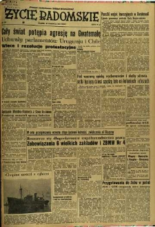 Życie Radomskie, 1954, nr 150