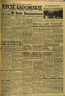 Życie Radomskie, 1954, nr 152