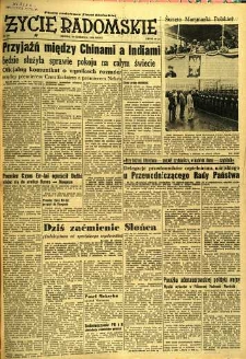 Życie Radomskie, 1954, nr 154