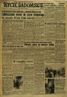 Życie Radomskie, 1954, nr 156