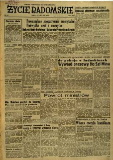 Życie Radomskie, 1954, nr 163