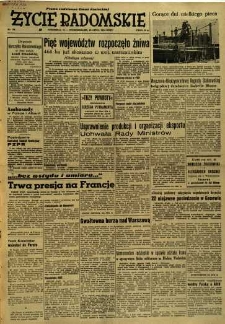 Życie Radomskie, 1954, nr 164