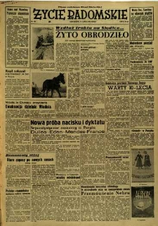 Życie Radomskie, 1954, nr 167