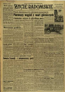 Życie Radomskie, 1954, nr 168