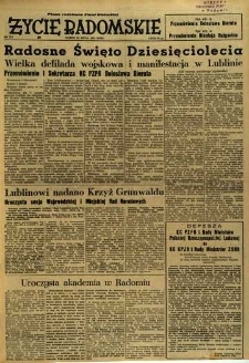 Życie Radomskie, 1954, nr 174