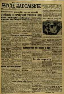Życie Radomskie, 1954, nr 176