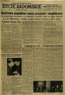 Życie Radomskie, 1954, nr 179