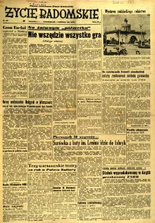 Życie Radomskie, 1954, nr 182