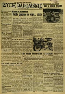 Życie Radomskie, 1954, nr 184