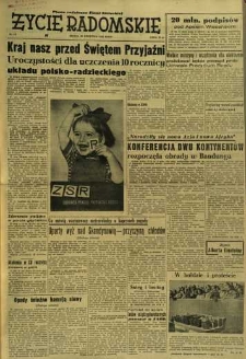 Życie Radomskie, 1955, nr 92