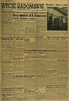 Życie Radomskie, 1955, nr 105