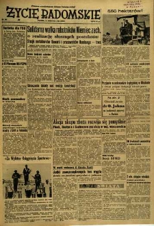 Życie Radomskie, 1954, nr 192
