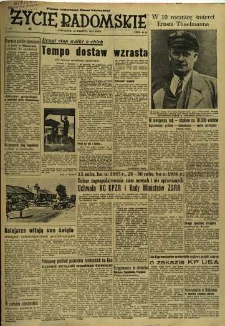 Życie Radomskie, 1954, nr 197