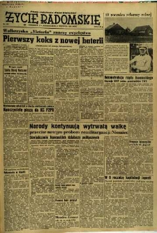Życie Radomskie, 1954, nr 212