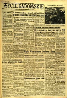 Życie Radomskie, 1954, nr 224