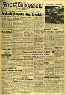 Życie Radomskie, 1954, nr 227