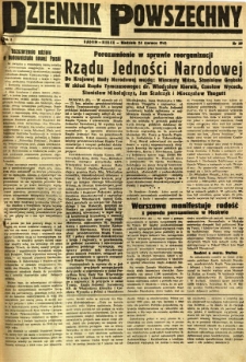 Dziennik Powszechny, 1945, R. 1, nr 39