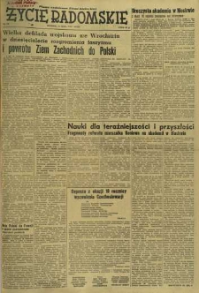 Życie Radomskie, 1955, nr 109