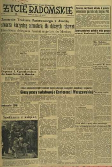 Życie Radomskie, 1955, nr 116