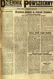 Dziennik Powszechny, 1945, R. 1, nr 40