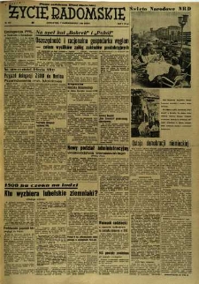 Życie Radomskie, 1954, nr 239